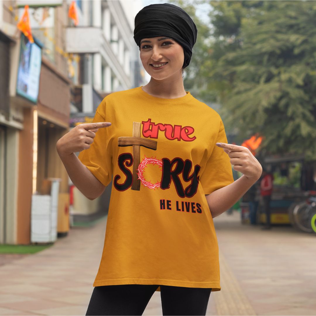 True Story - Unisex Oversized Classic T-Shirt