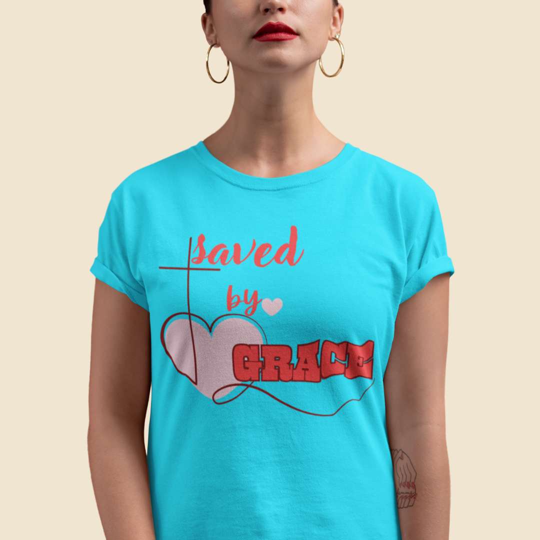 Saved by Grace - Women's Classic T-Shirt