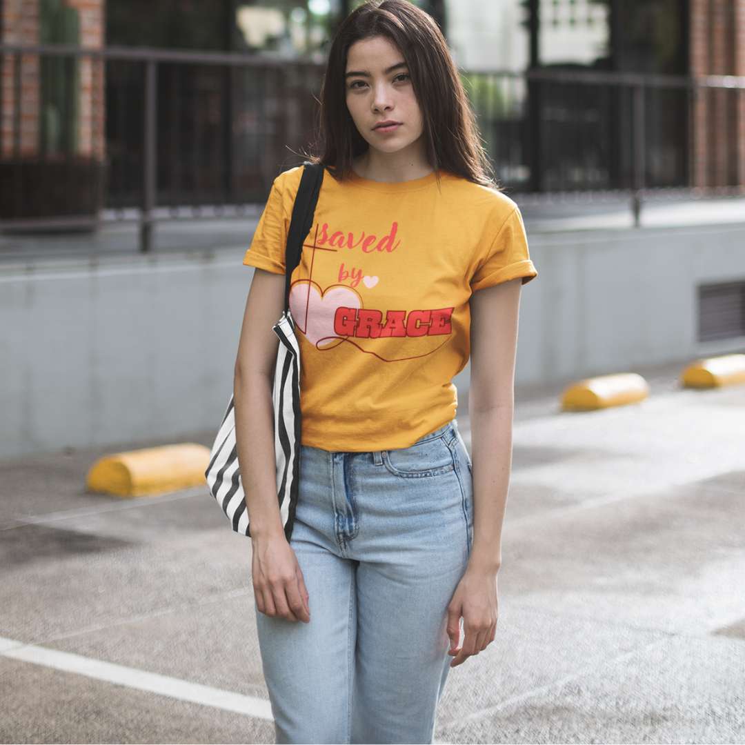Saved by Grace - Women's Classic T-Shirt