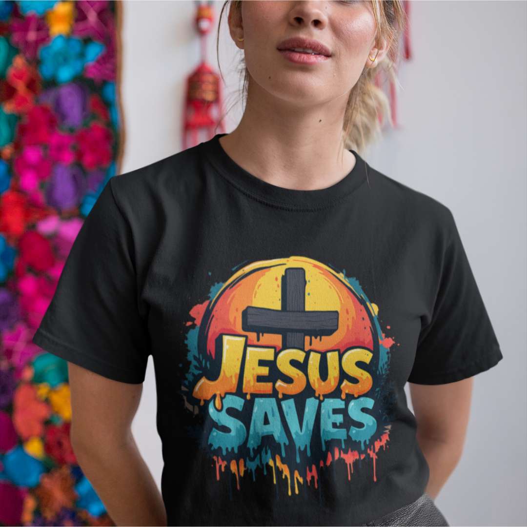 Jesus Saves - Unisex Supima T-Shirt