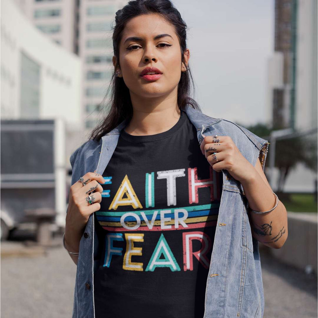 Faith Over Fear - Unisex Supima T-Shirt