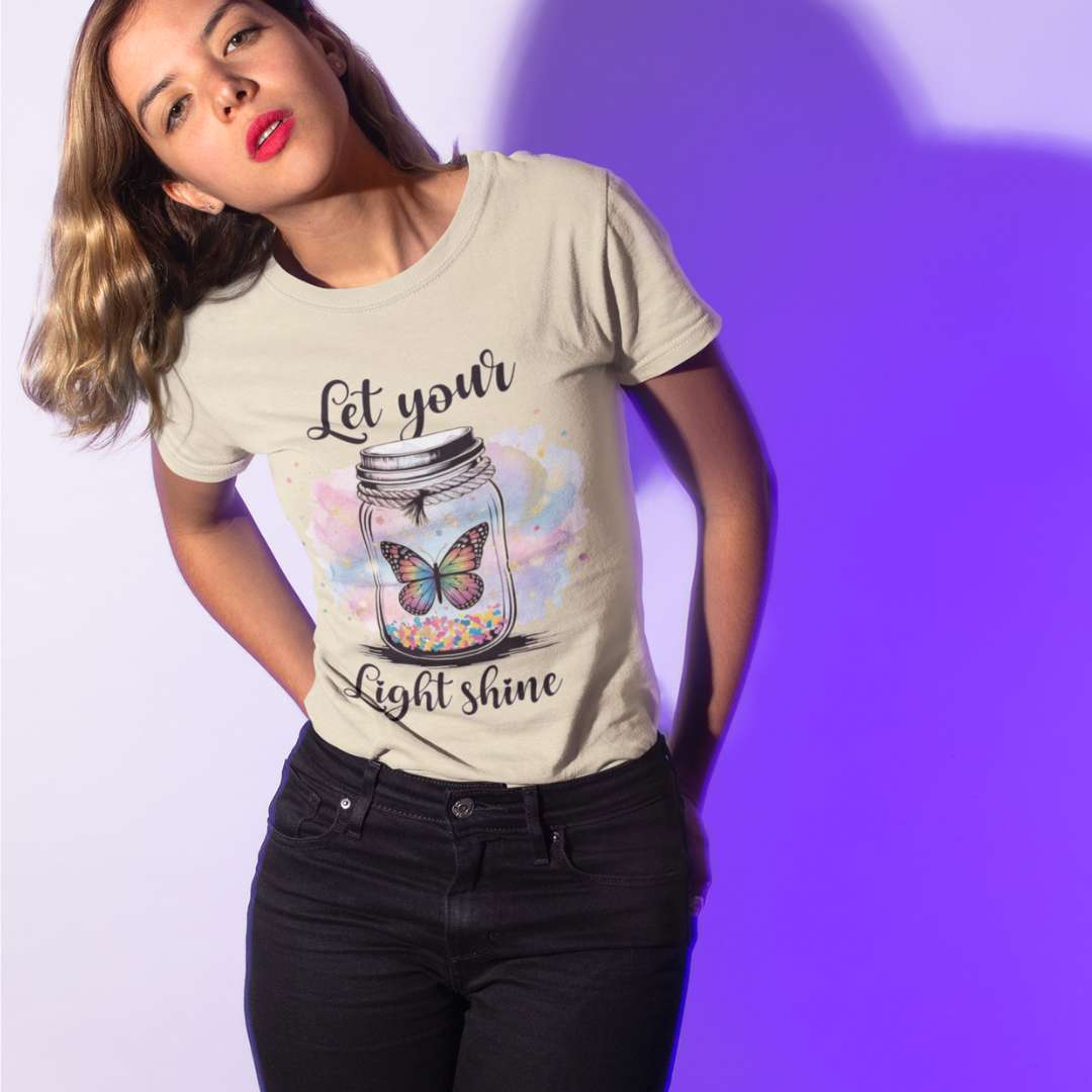 Let Your Light Shine - Unisex Supima T-Shirt