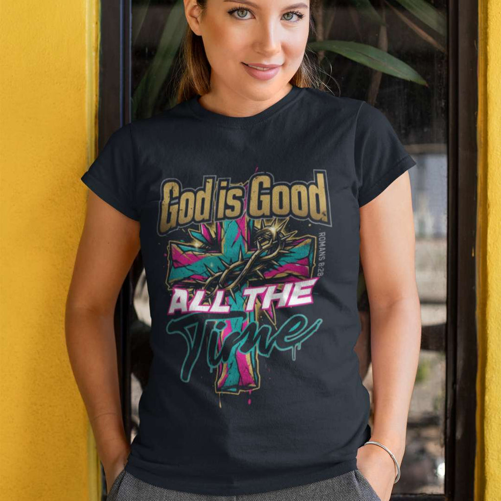 God is Good All the Time - D1- Unisex Supima T-Shirt