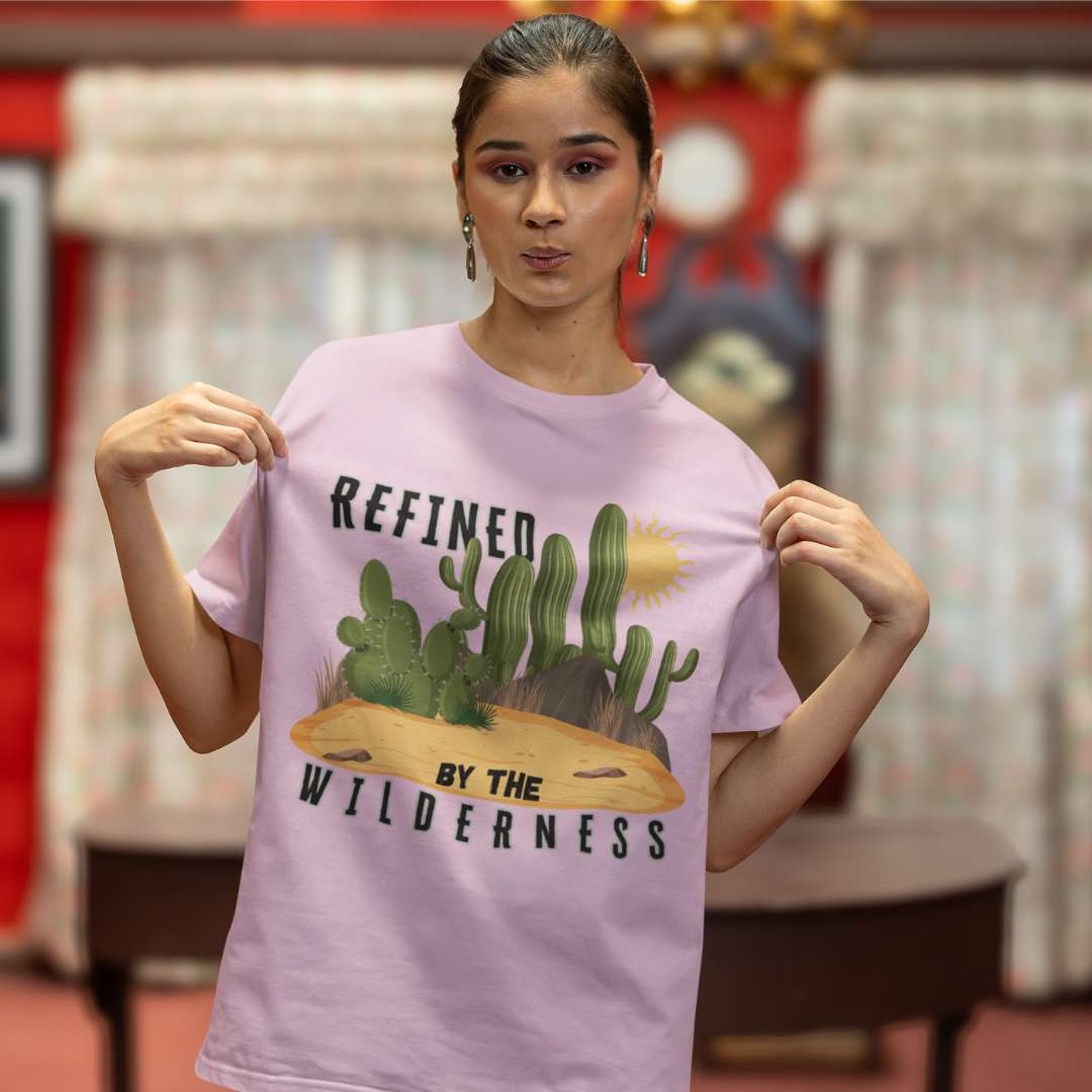 Refined by the Wilderness - Unisex Oversized Classic T-Shirt
