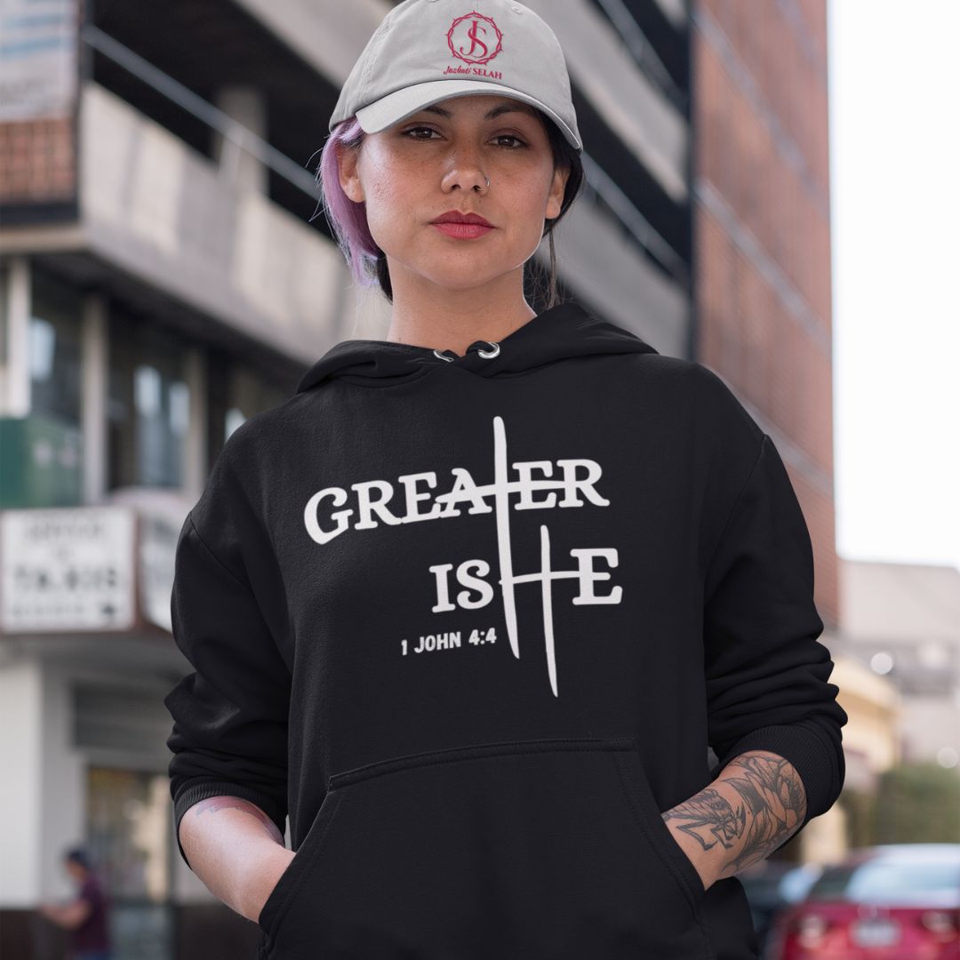 Greater is He - Unisex Hoodie