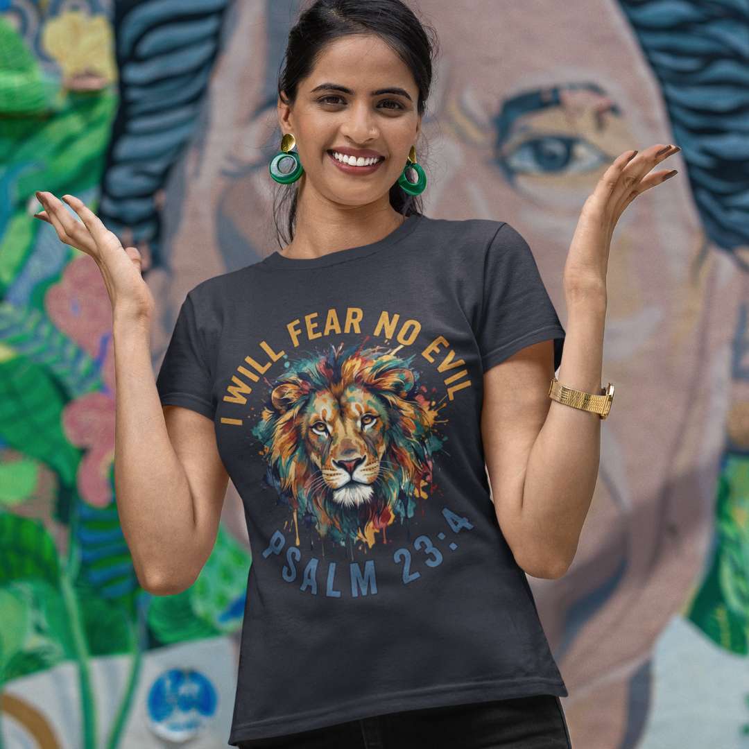 I Will Fear No Evil - Unisex Supima T-Shirt
