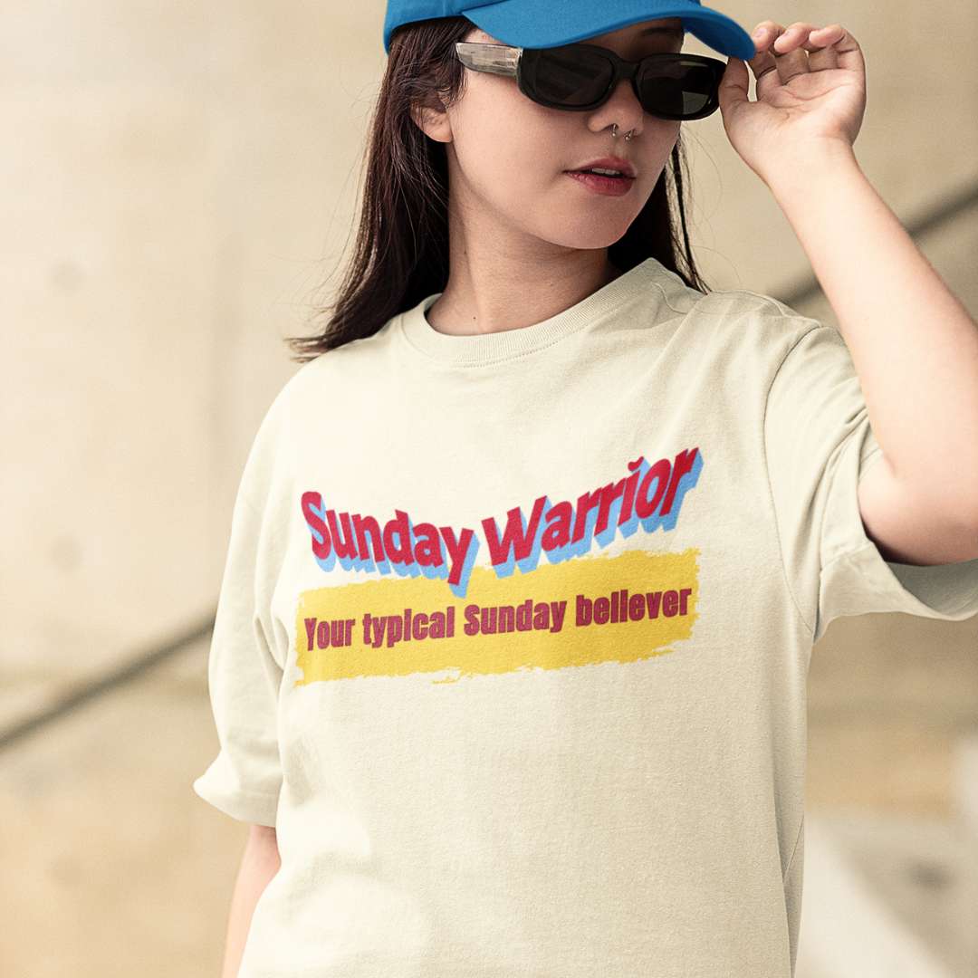 Sunday Warrior - Unisex Oversized Classic T-Shirt