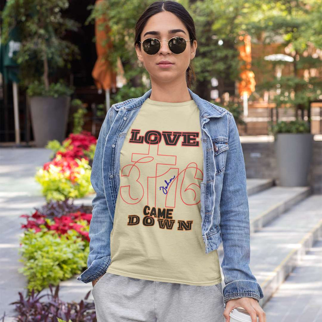 Love Came Down - Unisex Supima T-Shirt