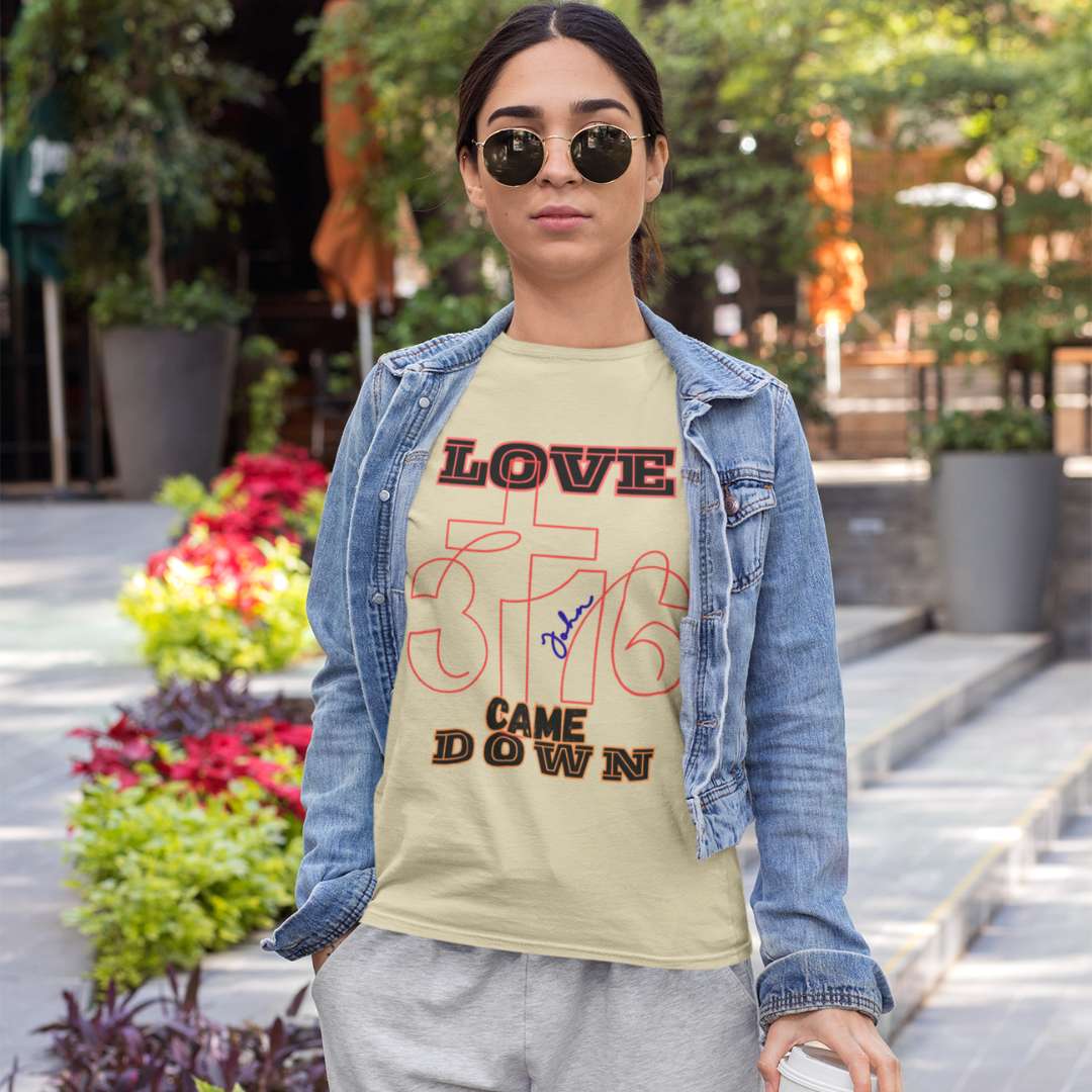 Love Came Down - Unisex Supima T-Shirt