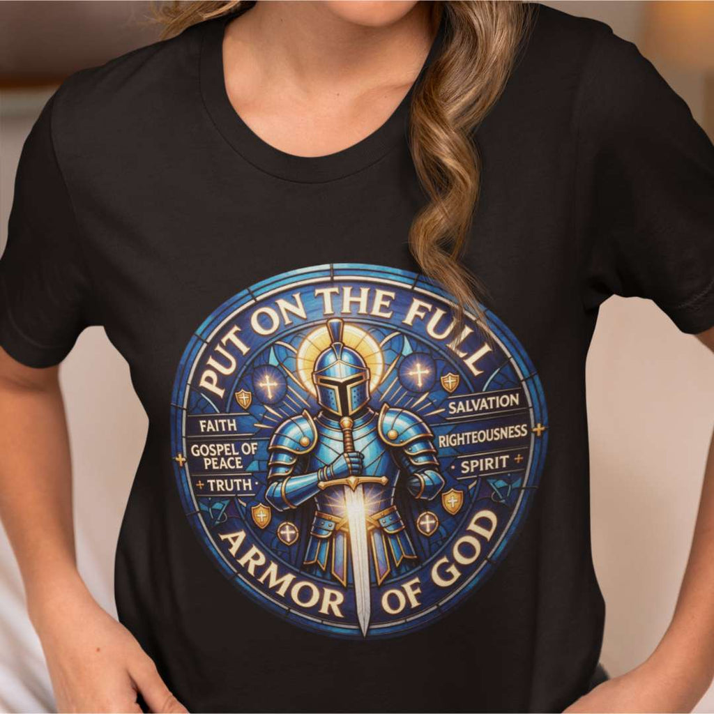 Put on the Full Armor of God - D2 - Unisex Supima T-Shirt