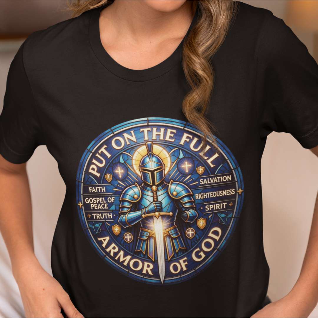 Put on the Full Armor of God - D2 - Unisex Supima T-Shirt