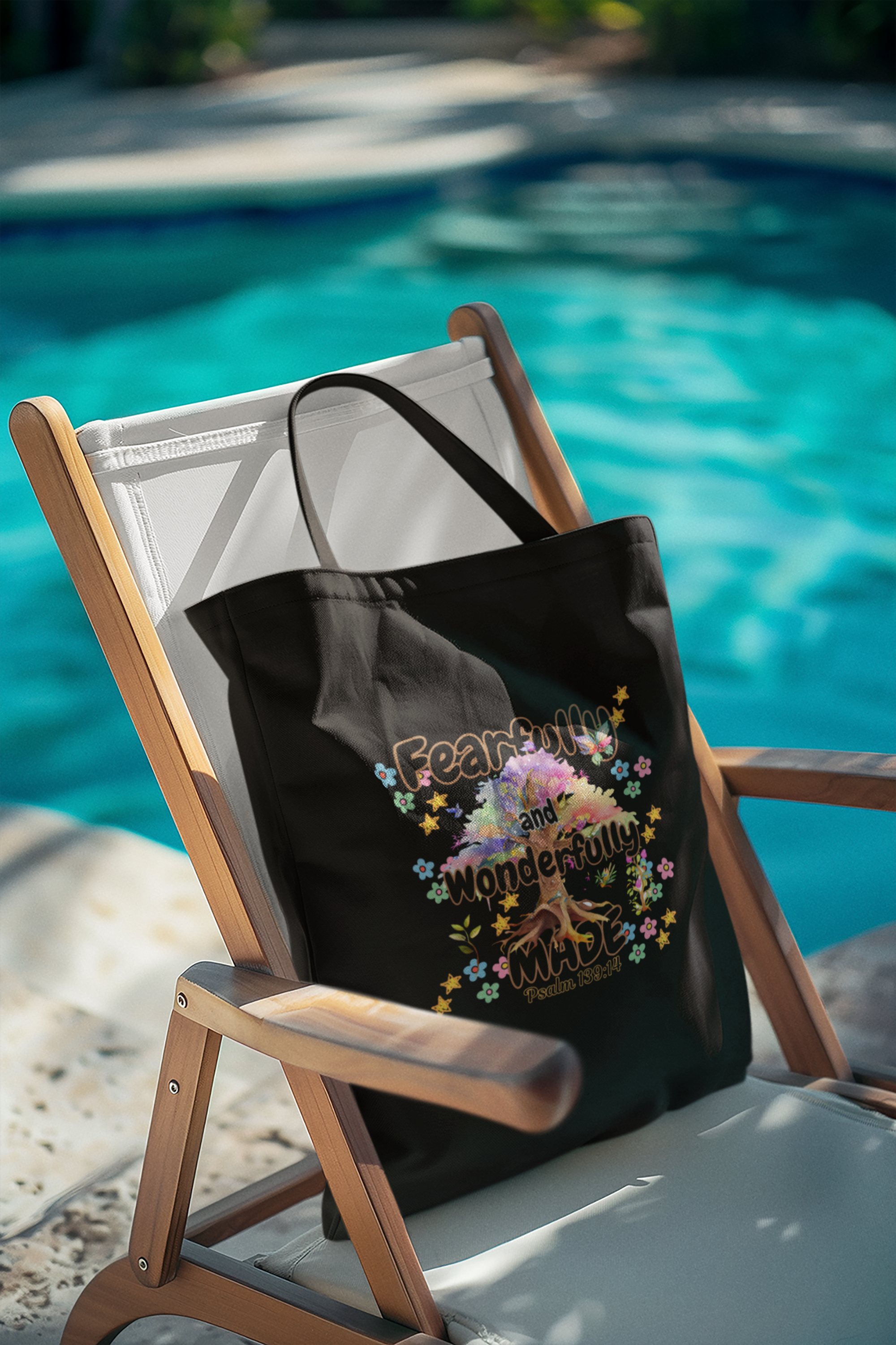 Fearfully & Wonderfully Made - Essential Signature Tote Bag (with Zipper)