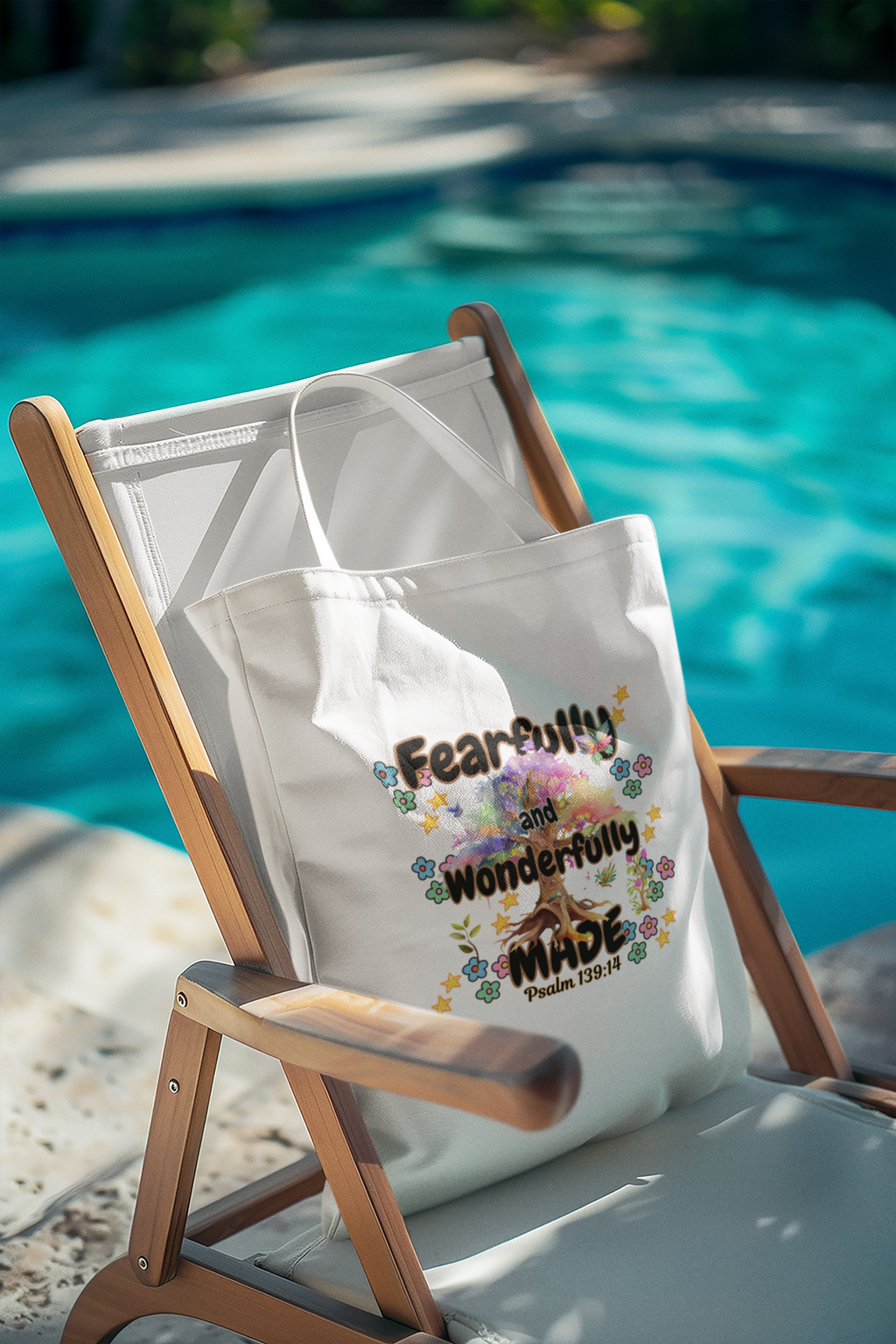Fearfully & Wonderfully Made - Essential Signature Tote Bag (with Zipper)